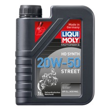 LIQUI MOLY Motorbike 4T HD Synth 20W-50 Street (Синтетическое) NEW!!!  1 л